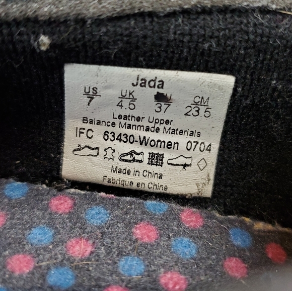 VANS Jada Black Polka Dot Sneakers WOMEN'S US 7 - Picture 5 of 6